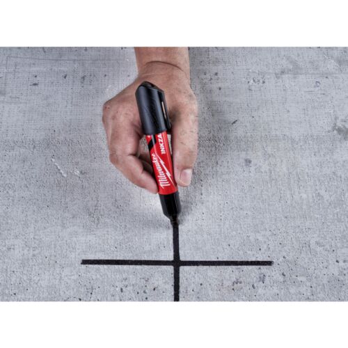 INKZALL Black L Chisel Tip Marker (3PK) - INKZALL markers met beitelpunt