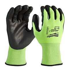 Hi-Vis Cut C Gloves - 8/M - 1pc - Hi-vis Cut C Handschoenen