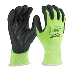 Hi-Vis Cut A Gloves - 9/L - 1pc - Hi-vis Cut A Handschoenen